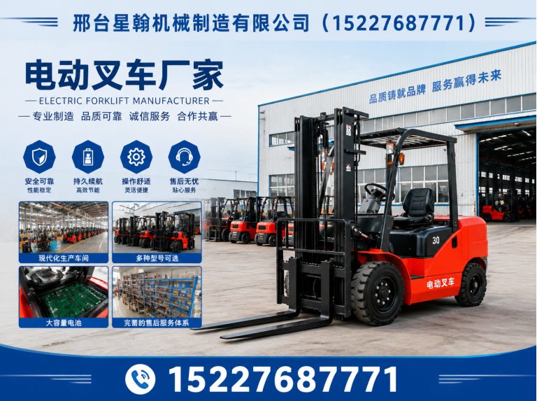 柏乡县锂电电动叉车展示图